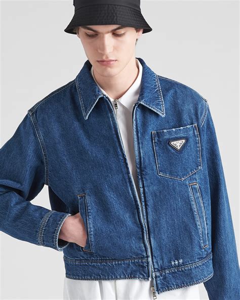 Prada Denim Blouson Jacket 